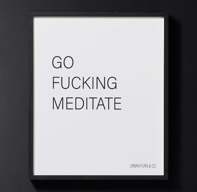 "Meditate"